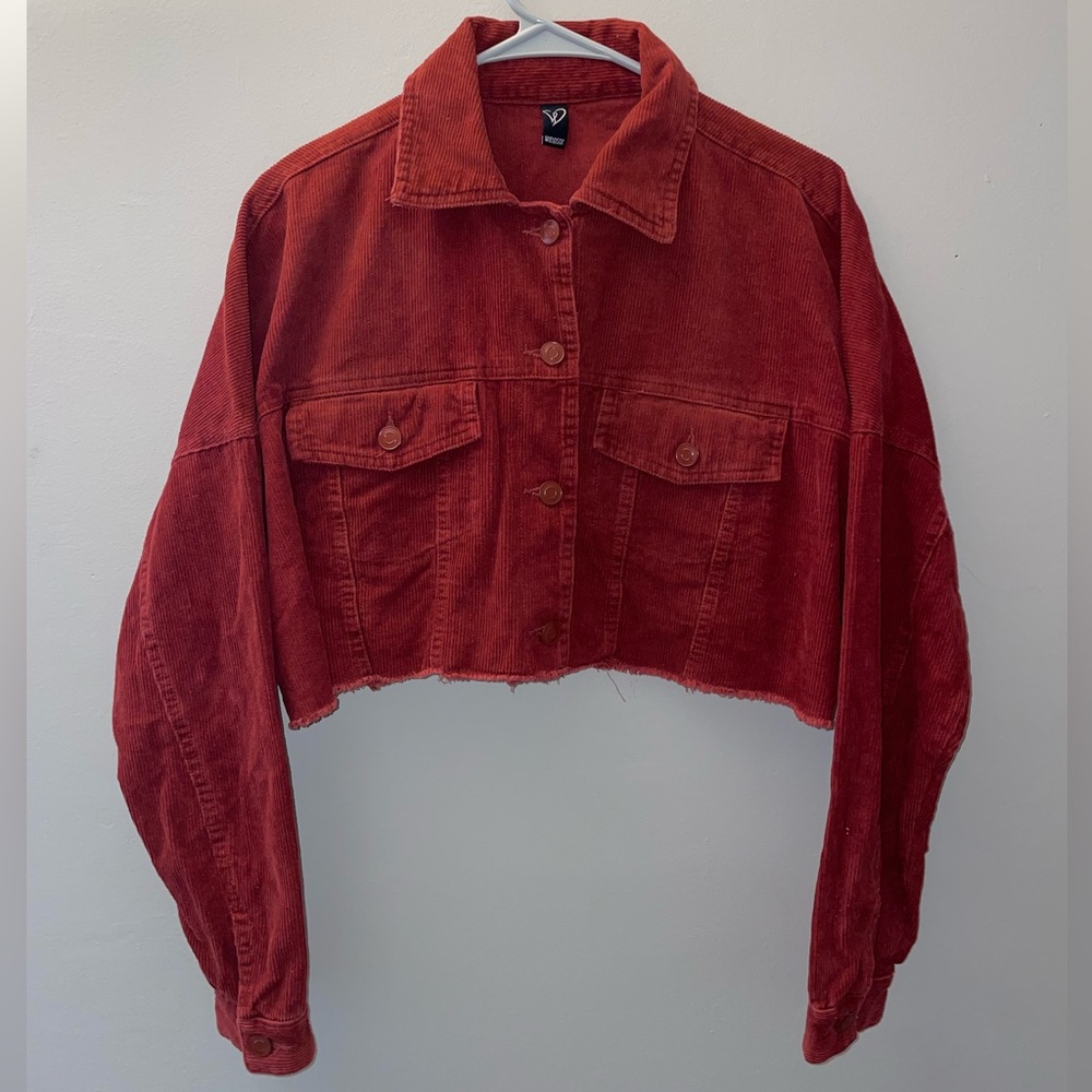 Windsor cropped corduroy sweater